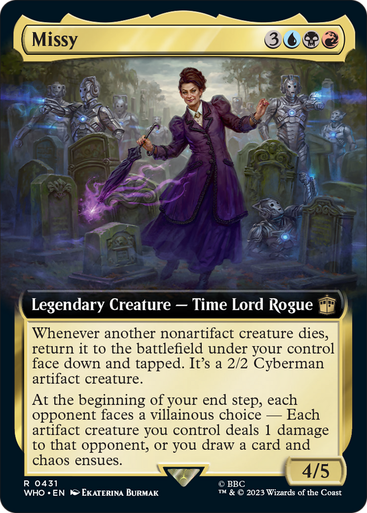 Missy (Extended Art) [Doctor Who] | Dragon's Lair Comics and Fantasy Houston TX