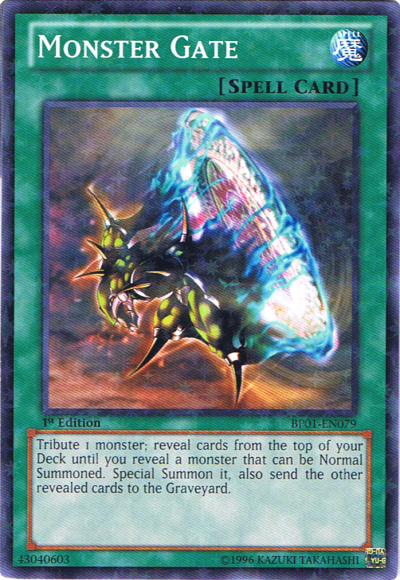 Monster Gate [BP01-EN079] Starfoil Rare | Dragon's Lair Comics and Fantasy Houston TX