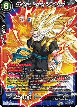 SS3 Gogeta, Thwarting the Dark Empire (P-308) [Tournament Promotion Cards] | Dragon's Lair Comics and Fantasy Houston TX