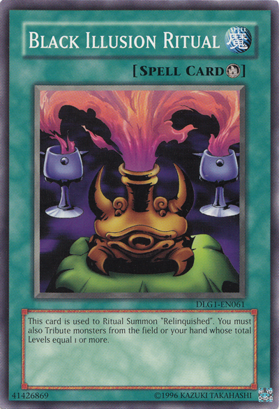 Black Illusion Ritual [DLG1-EN061] Common | Dragon's Lair Comics and Fantasy Houston TX