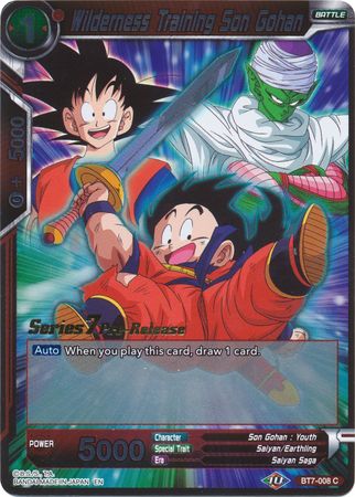 Wilderness Training Son Gohan (BT7-008_PR) [Assault of the Saiyans Prerelease Promos] | Dragon's Lair Comics and Fantasy Houston TX