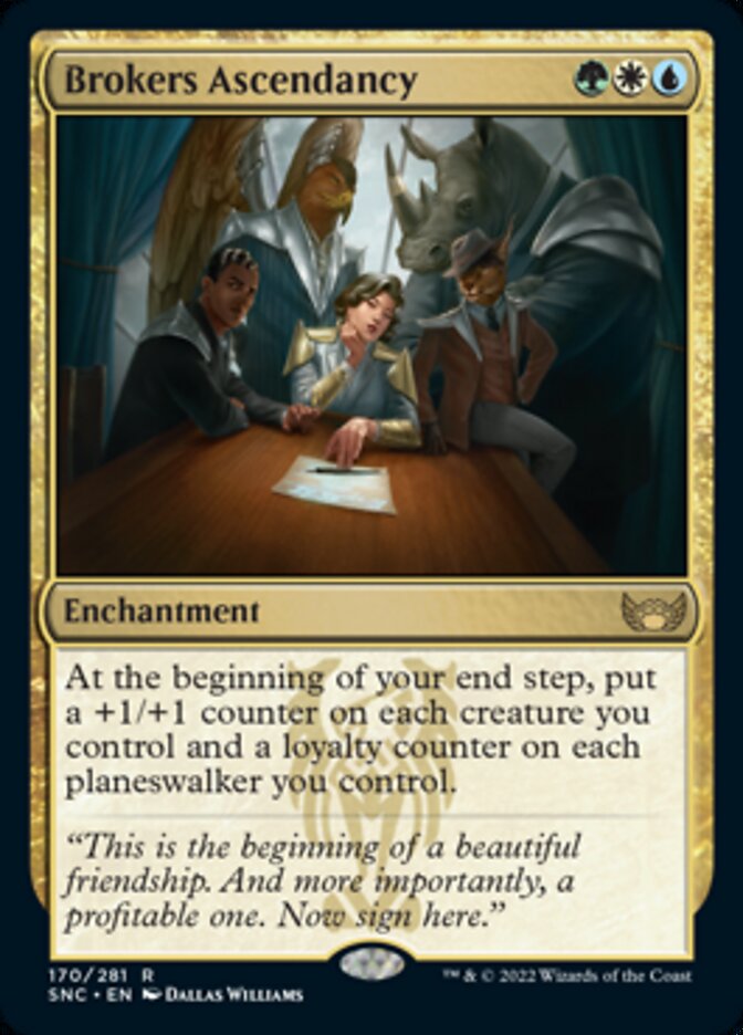 Brokers Ascendancy [Streets of New Capenna] | Dragon's Lair Comics and Fantasy Houston TX