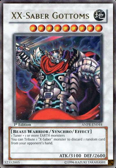 XX-Saber Gottoms [ANPR-EN044] Ultra Rare | Dragon's Lair Comics and Fantasy Houston TX