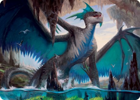 Murktide Regent Art Card [Modern Horizons 2 Art Series] | Dragon's Lair Comics and Fantasy Houston TX