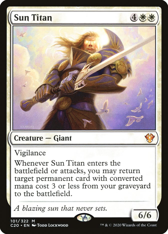 Sun Titan [Commander 2020] | Dragon's Lair Comics and Fantasy Houston TX