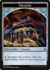 Saproling // Treasure (010) Double-Sided Token [Explorers of Ixalan Tokens] | Dragon's Lair Comics and Fantasy Houston TX