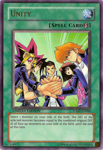 Unity [JUMP-EN006] Ultra Rare | Dragon's Lair Comics and Fantasy Houston TX