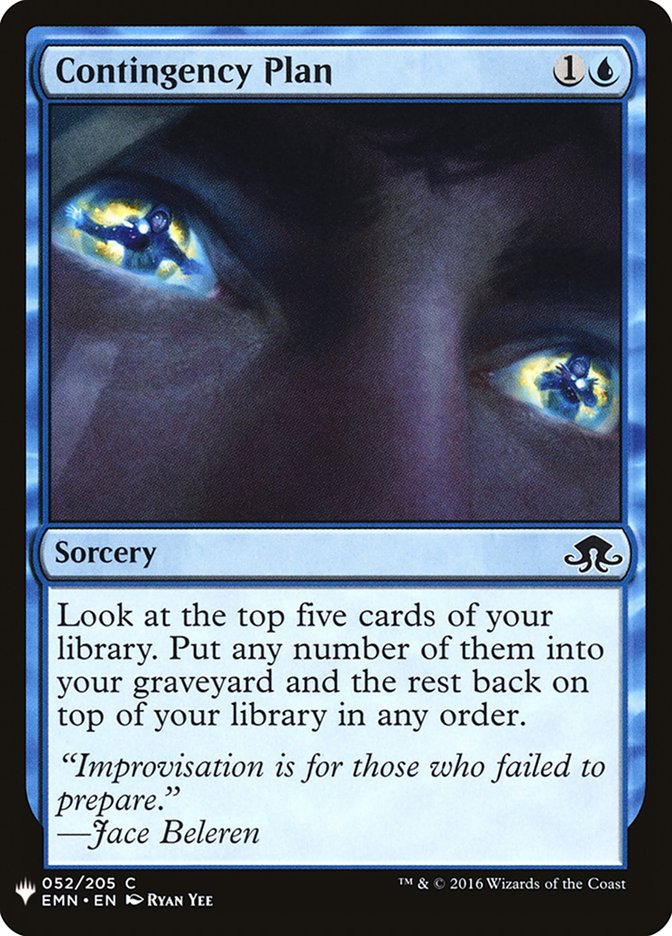 Contingency Plan [Mystery Booster] | Dragon's Lair Comics and Fantasy Houston TX