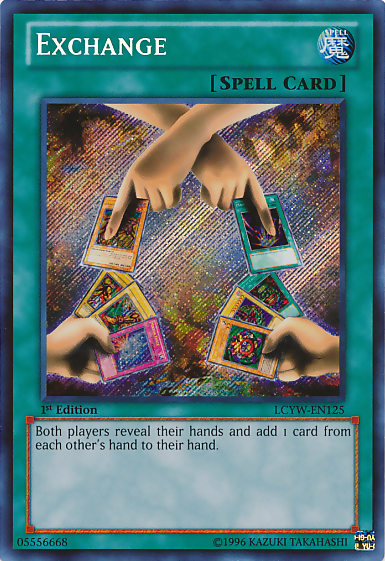 Exchange [LCYW-EN125] Secret Rare | Dragon's Lair Comics and Fantasy Houston TX