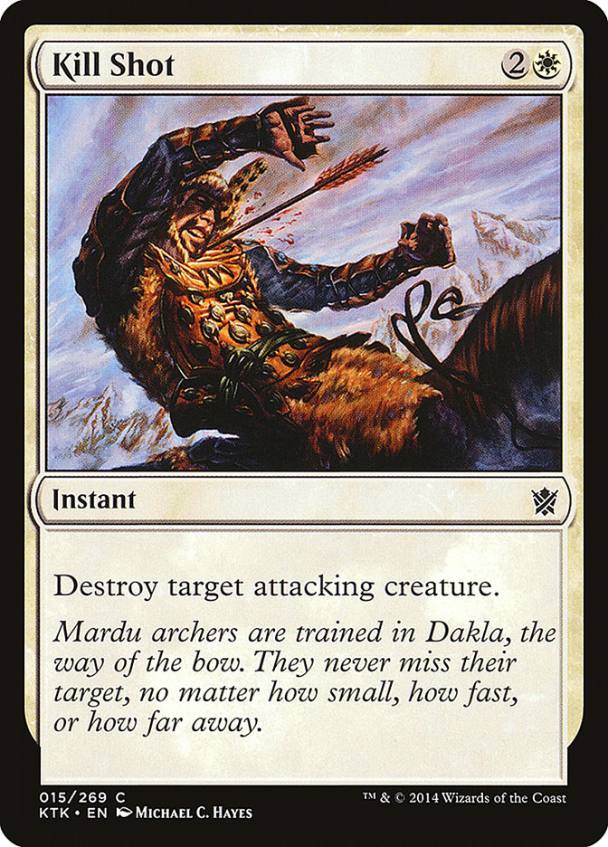 Kill Shot [Khans of Tarkir] | Dragon's Lair Comics and Fantasy Houston TX