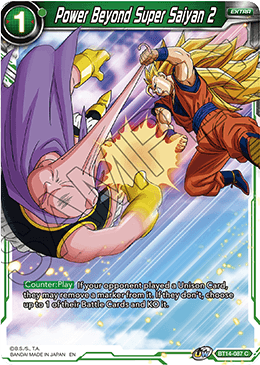 Power Beyond Super Saiyan 2 (BT14-087) [Cross Spirits] | Dragon's Lair Comics and Fantasy Houston TX