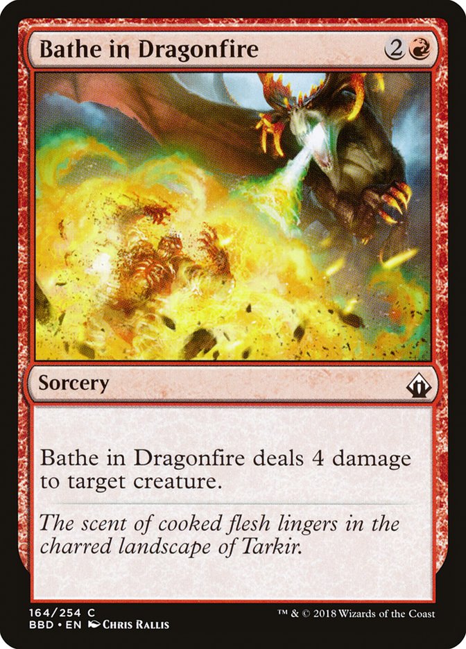 Bathe in Dragonfire [Battlebond] | Dragon's Lair Comics and Fantasy Houston TX