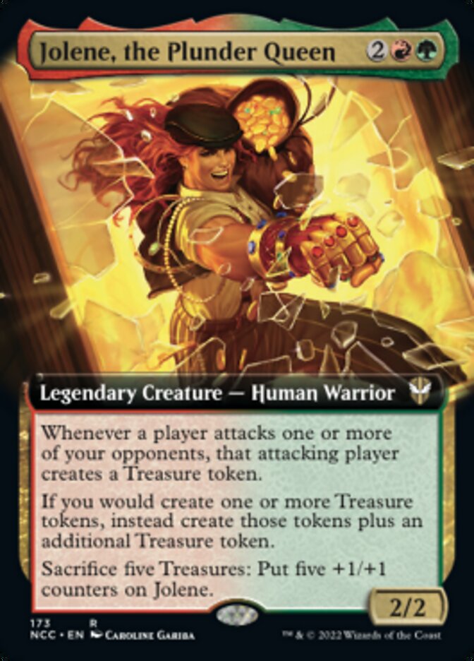 Jolene, the Plunder Queen (Extended Art) [Streets of New Capenna Commander] | Dragon's Lair Comics and Fantasy Houston TX