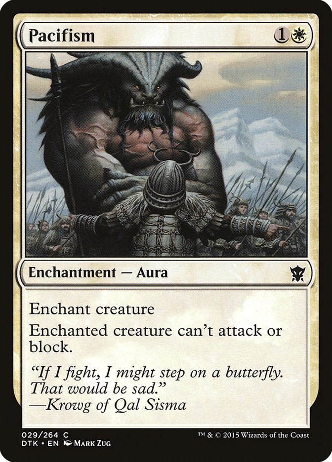 Pacifism [Dragons of Tarkir] | Dragon's Lair Comics and Fantasy Houston TX