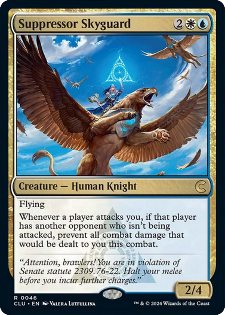 Suppressor Skyguard [Ravnica: Clue Edition] | Dragon's Lair Comics and Fantasy Houston TX