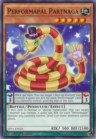 Performapal Partnaga [SP15-EN025] Common | Dragon's Lair Comics and Fantasy Houston TX