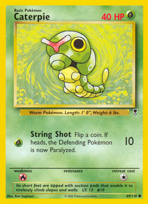 Caterpie (69/110) [Legendary Collection] | Dragon's Lair Comics and Fantasy Houston TX