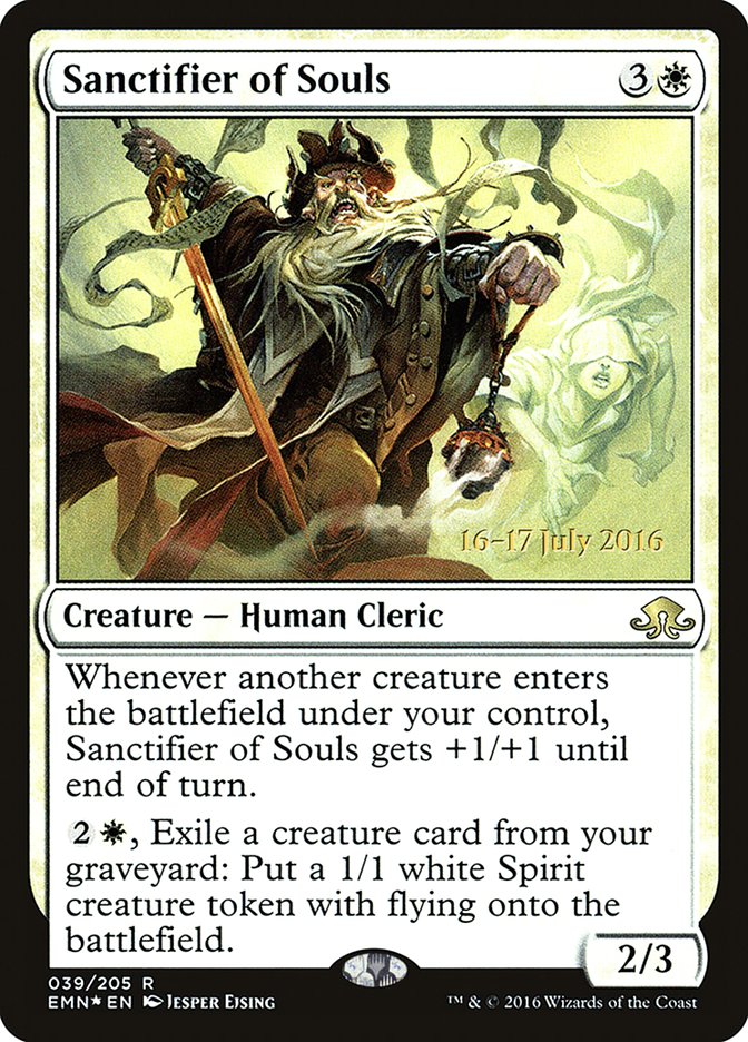 Sanctifier of Souls [Eldritch Moon Prerelease Promos] | Dragon's Lair Comics and Fantasy Houston TX