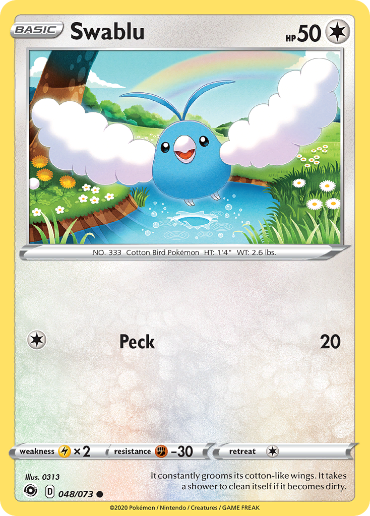 Swablu (048/073) [Sword & Shield: Champion's Path] | Dragon's Lair Comics and Fantasy Houston TX