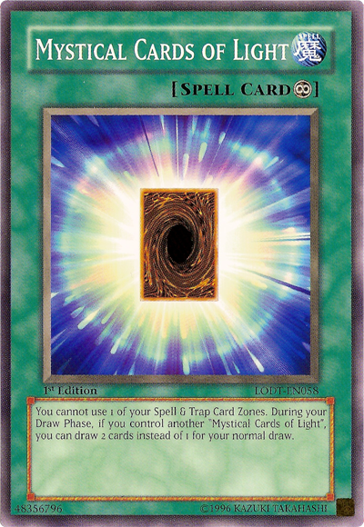 Mystical Cards of Light [LODT-EN058] Common | Dragon's Lair Comics and Fantasy Houston TX