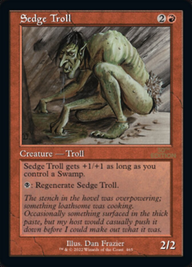 Sedge Troll (Retro) [30th Anniversary Edition] | Dragon's Lair Comics and Fantasy Houston TX