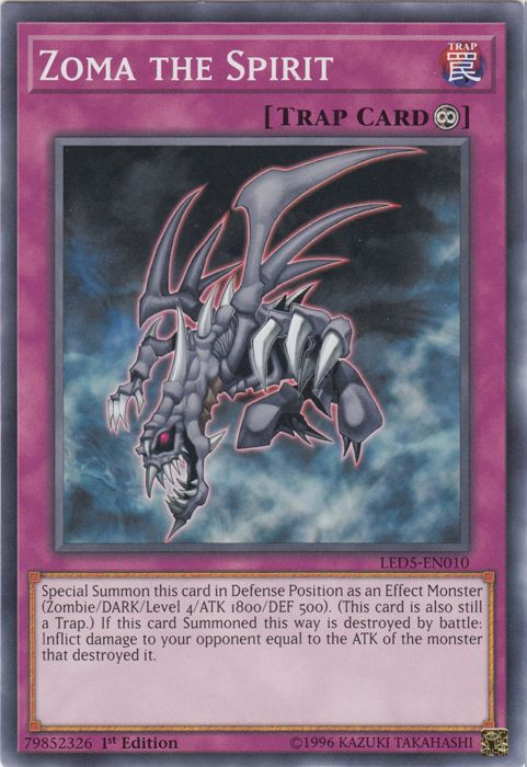 Zoma the Spirit [LED5-EN010] Common | Dragon's Lair Comics and Fantasy Houston TX