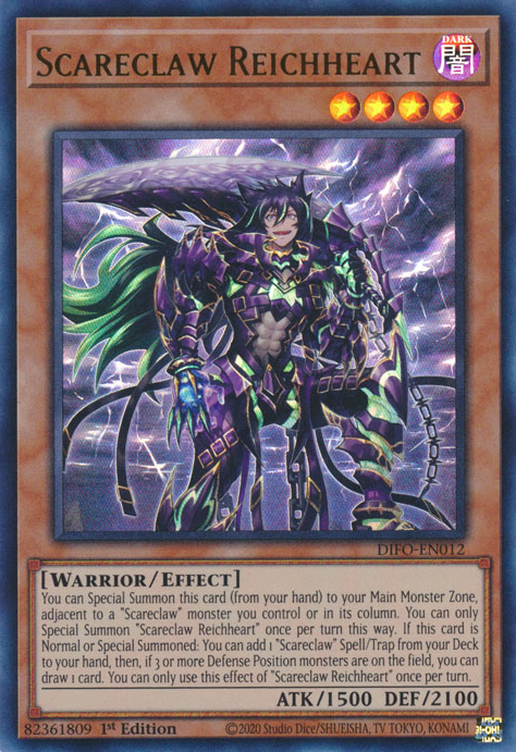 Scareclaw Reichheart [DIFO-EN012] Ultra Rare | Dragon's Lair Comics and Fantasy Houston TX