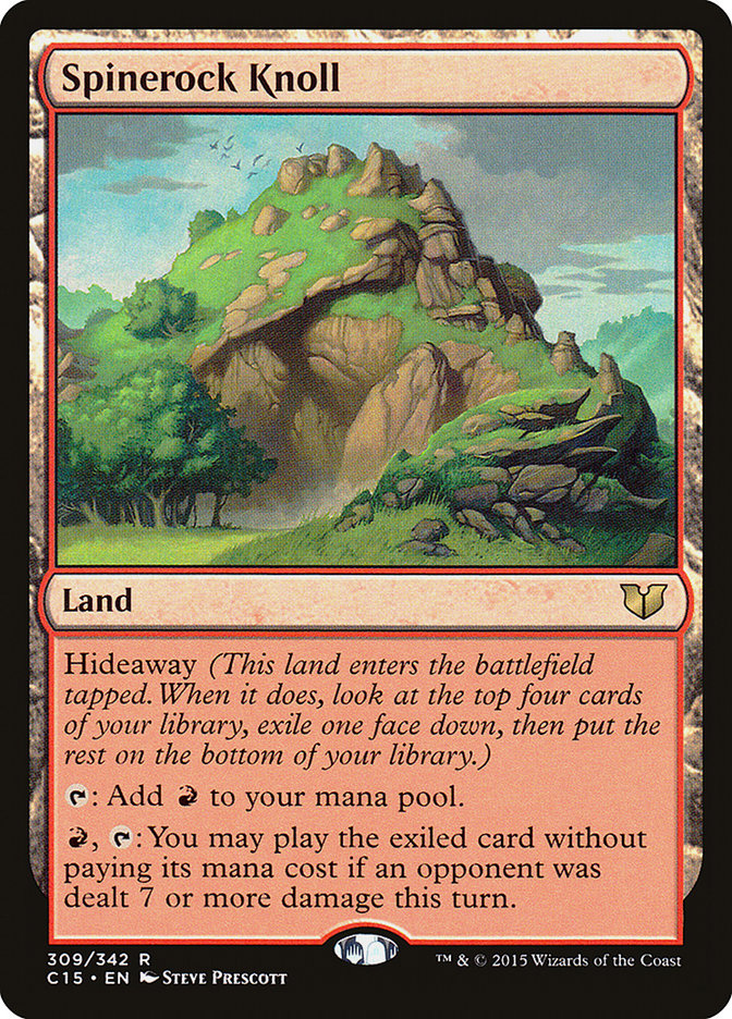 Spinerock Knoll [Commander 2015] | Dragon's Lair Comics and Fantasy Houston TX