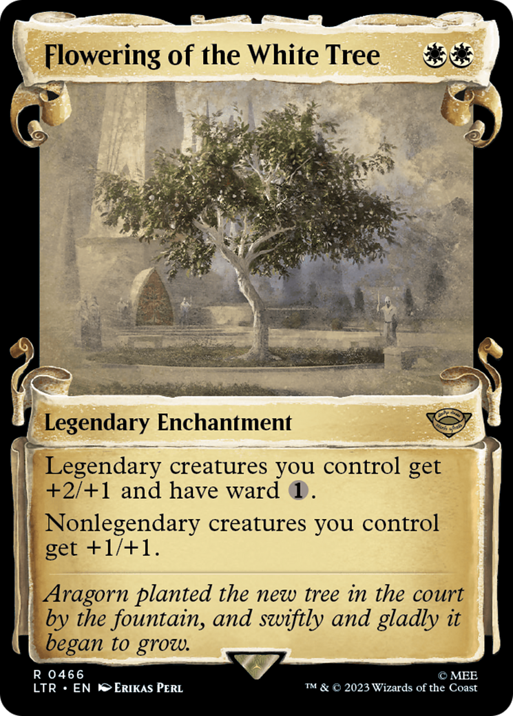 Flowering of the White Tree [The Lord of the Rings: Tales of Middle-Earth Showcase Scrolls] | Dragon's Lair Comics and Fantasy Houston TX
