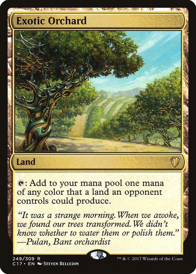 Exotic Orchard [Commander 2017] | Dragon's Lair Comics and Fantasy Houston TX