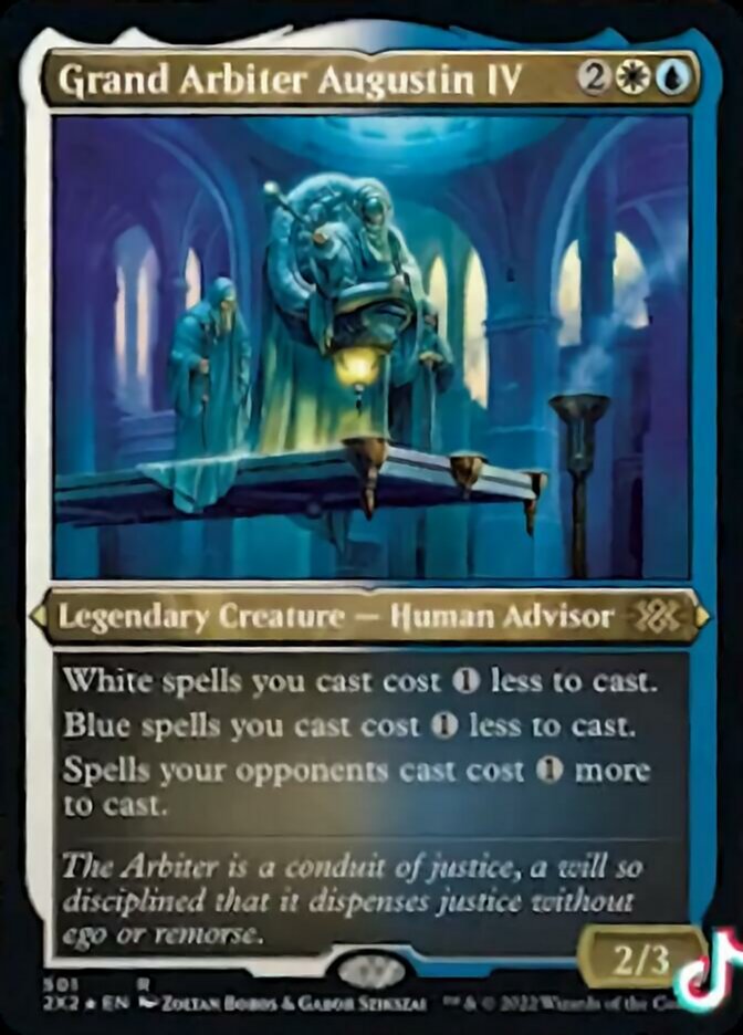 Grand Arbiter Augustin IV (Foil Etched) [Double Masters 2022] | Dragon's Lair Comics and Fantasy Houston TX