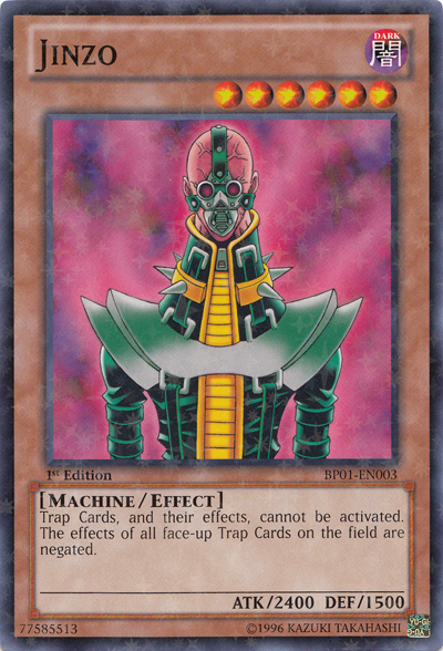 Jinzo [BP01-EN003] Starfoil Rare | Dragon's Lair Comics and Fantasy Houston TX