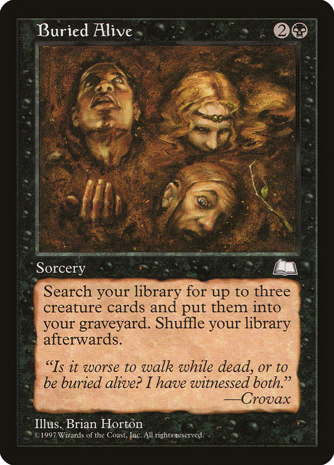 Buried Alive [Weatherlight] | Dragon's Lair Comics and Fantasy Houston TX