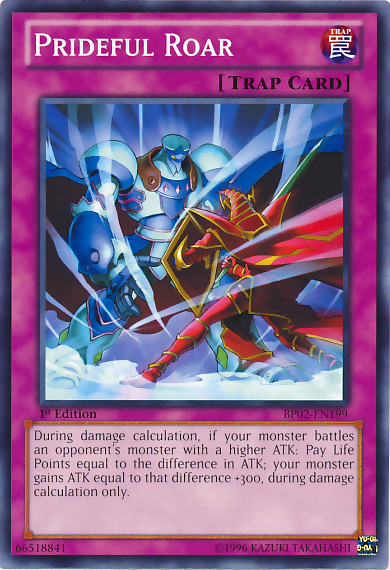 Prideful Roar [BP02-EN199] Mosaic Rare | Dragon's Lair Comics and Fantasy Houston TX