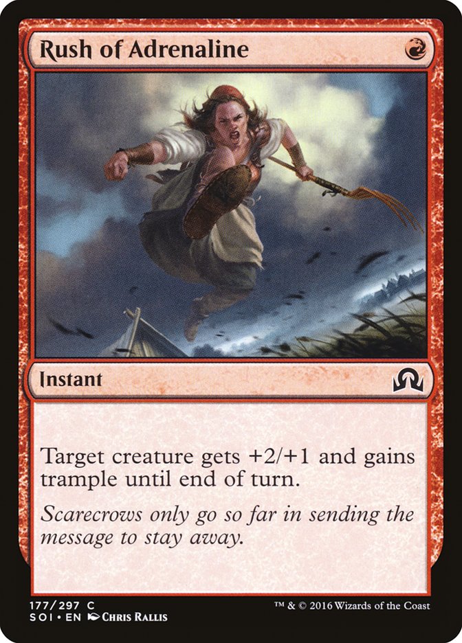 Rush of Adrenaline [Shadows over Innistrad] | Dragon's Lair Comics and Fantasy Houston TX