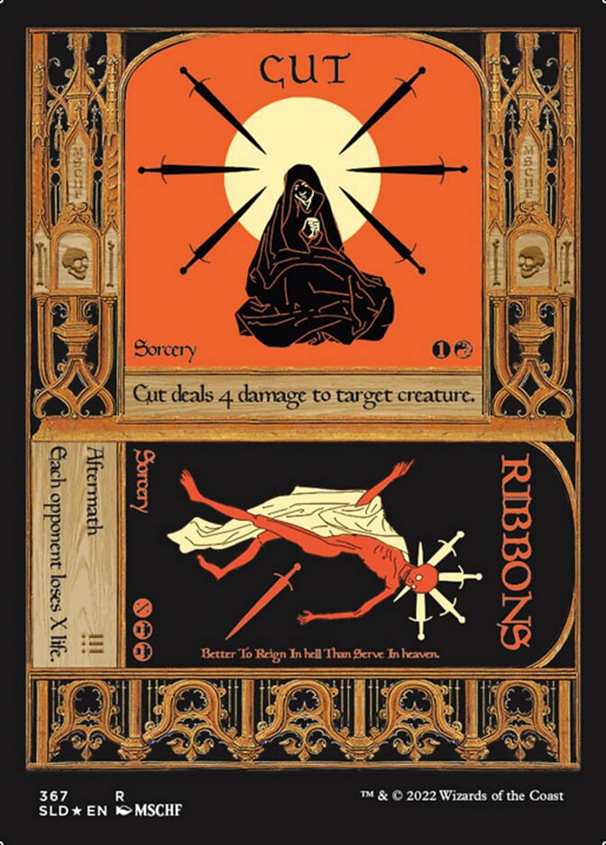 Cut // Ribbons (Foil Etched) [Secret Lair Drop Series] | Dragon's Lair Comics and Fantasy Houston TX
