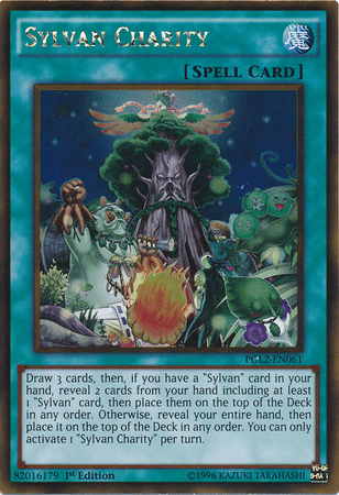 Sylvan Charity [PGL2-EN061] Gold Rare | Dragon's Lair Comics and Fantasy Houston TX