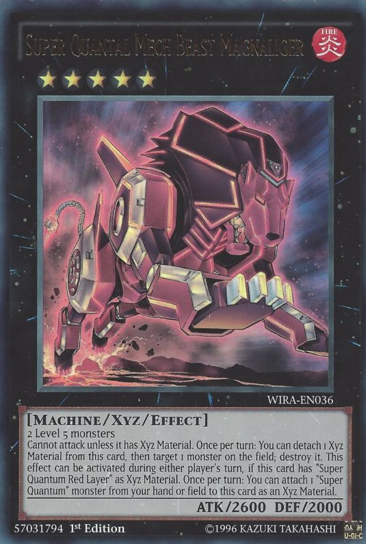 Super Quantal Mech Beast Magnaliger [WIRA-EN036] Ultra Rare | Dragon's Lair Comics and Fantasy Houston TX