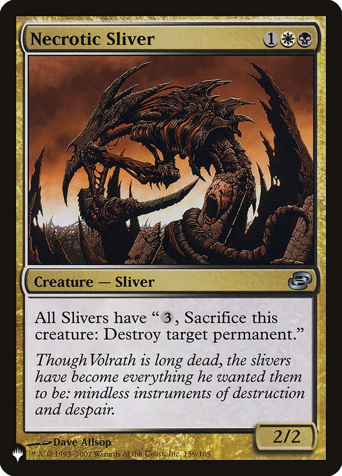 Necrotic Sliver [The List] | Dragon's Lair Comics and Fantasy Houston TX