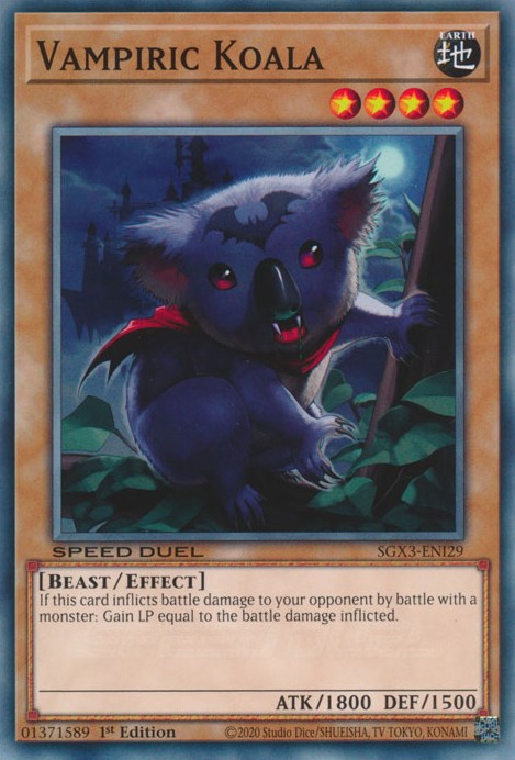 Vampiric Koala [SGX3-ENI29] Common | Dragon's Lair Comics and Fantasy Houston TX