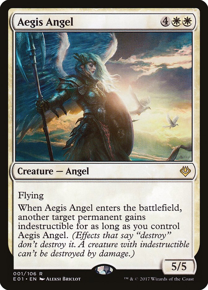 Aegis Angel [Archenemy: Nicol Bolas] | Dragon's Lair Comics and Fantasy Houston TX