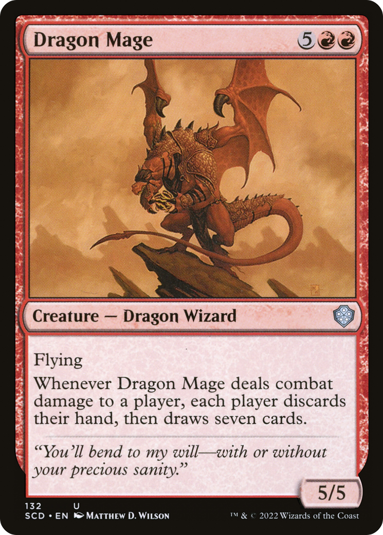 Dragon Mage [Starter Commander Decks] | Dragon's Lair Comics and Fantasy Houston TX