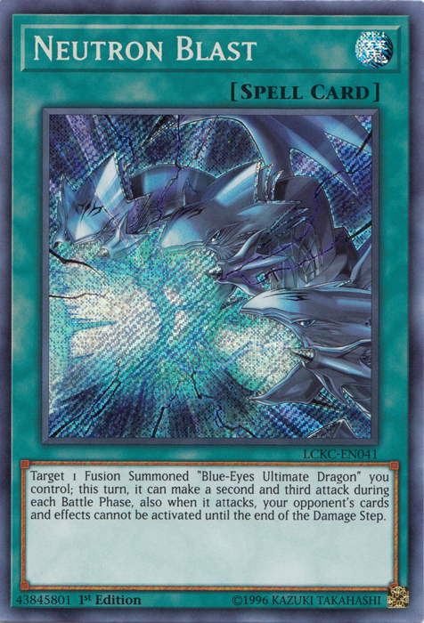 Neutron Blast [LCKC-EN041] Secret Rare | Dragon's Lair Comics and Fantasy Houston TX