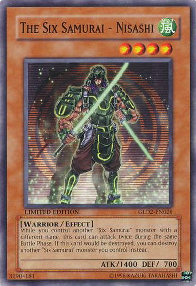 The Six Samurai - Nisashi [GLD2-EN020] Common | Dragon's Lair Comics and Fantasy Houston TX