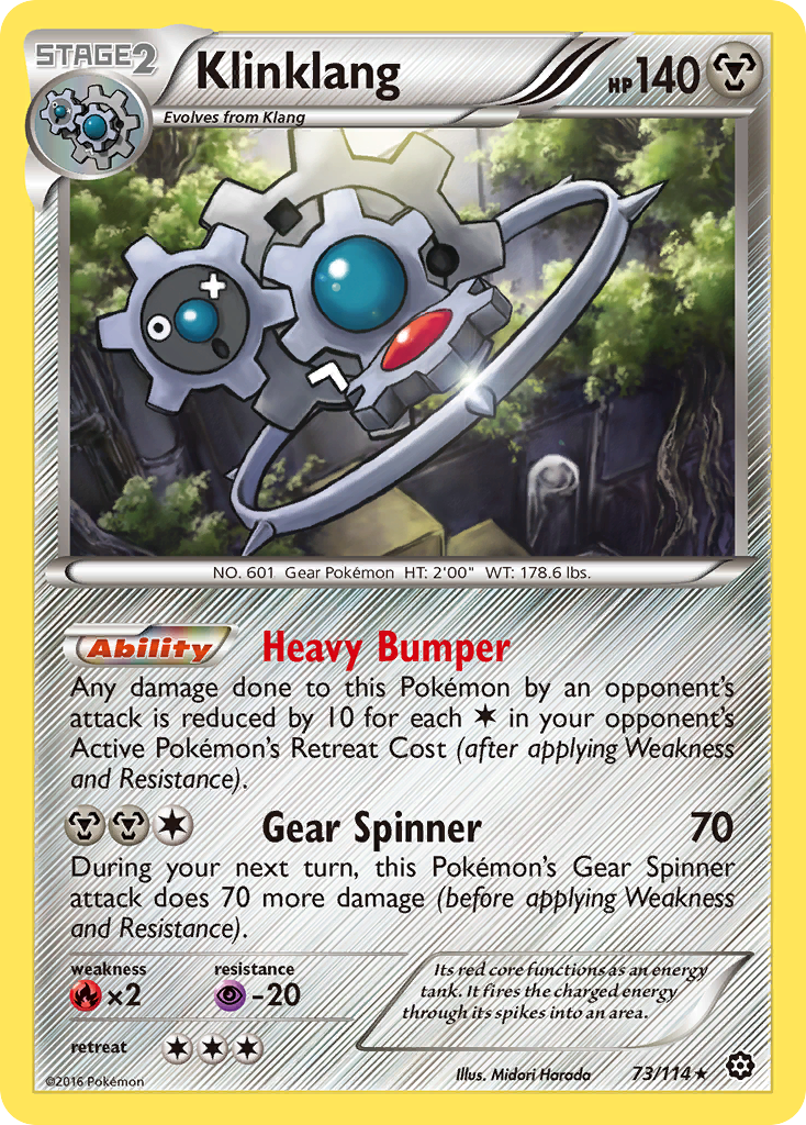 Klinklang (73/114) [XY: Steam Siege] | Dragon's Lair Comics and Fantasy Houston TX