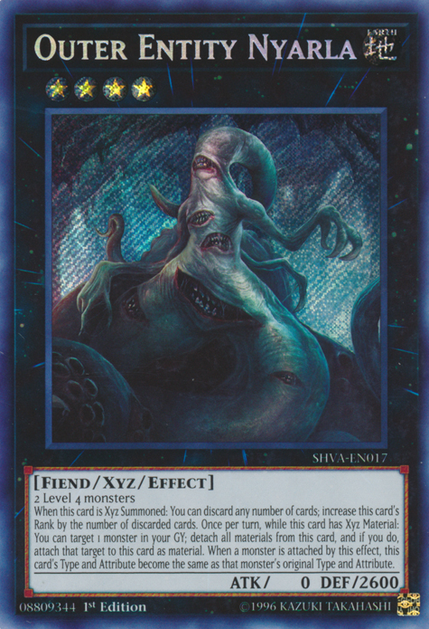 Outer Entity Nyarla [SHVA-EN017] Secret Rare | Dragon's Lair Comics and Fantasy Houston TX