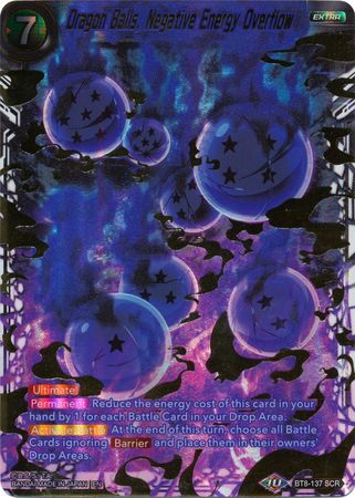 Dragon Balls, Negative Energy Overflow (BT8-137) [Malicious Machinations] | Dragon's Lair Comics and Fantasy Houston TX