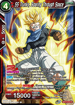 SS Trunks, Soaring Through Space (BT17-012) [Ultimate Squad] | Dragon's Lair Comics and Fantasy Houston TX