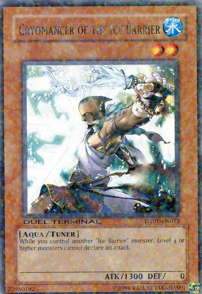 Cryomancer of the Ice Barrier [DT01-EN012] Rare | Dragon's Lair Comics and Fantasy Houston TX