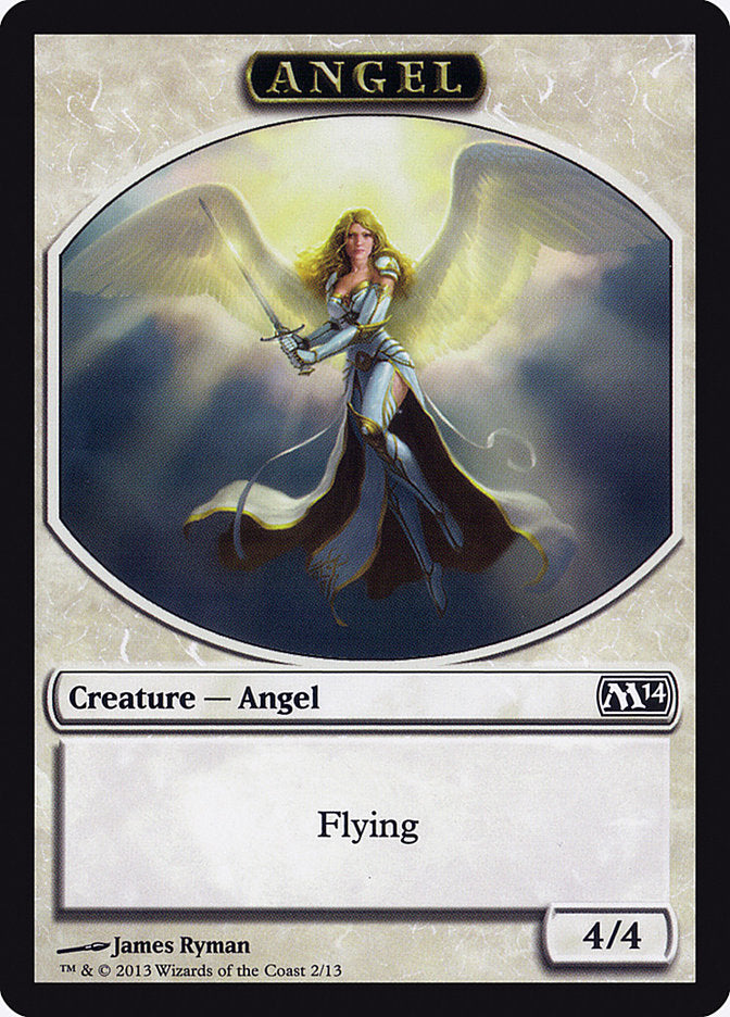 Angel Token [Magic 2014 Tokens] | Dragon's Lair Comics and Fantasy Houston TX